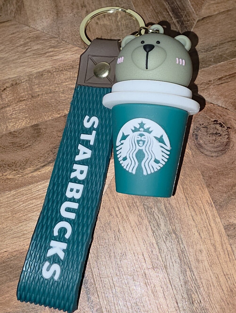 Starbucks Bear Cup Keychain
